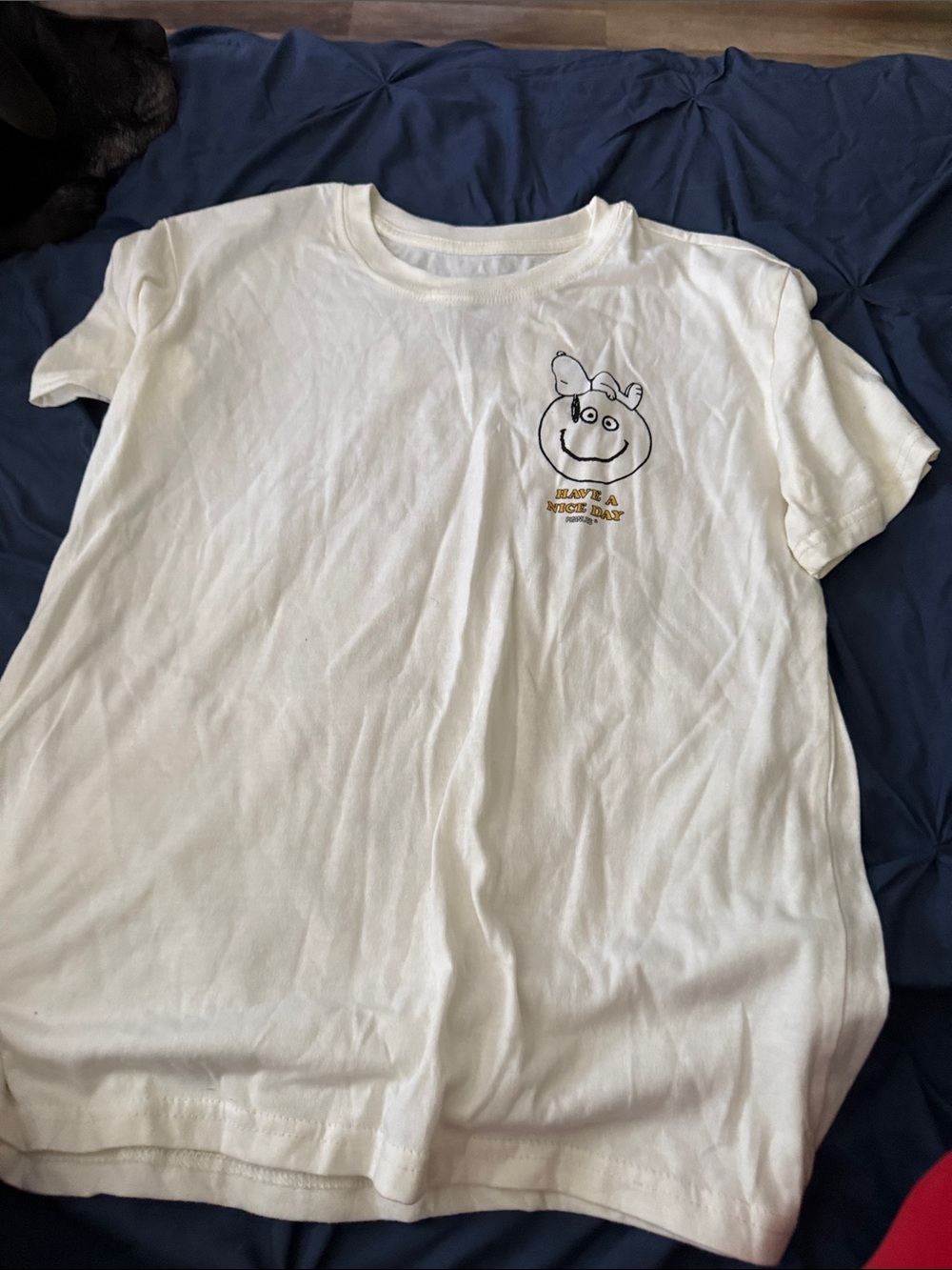 White womansT‑Shirt with Smiling Fruit Graphic